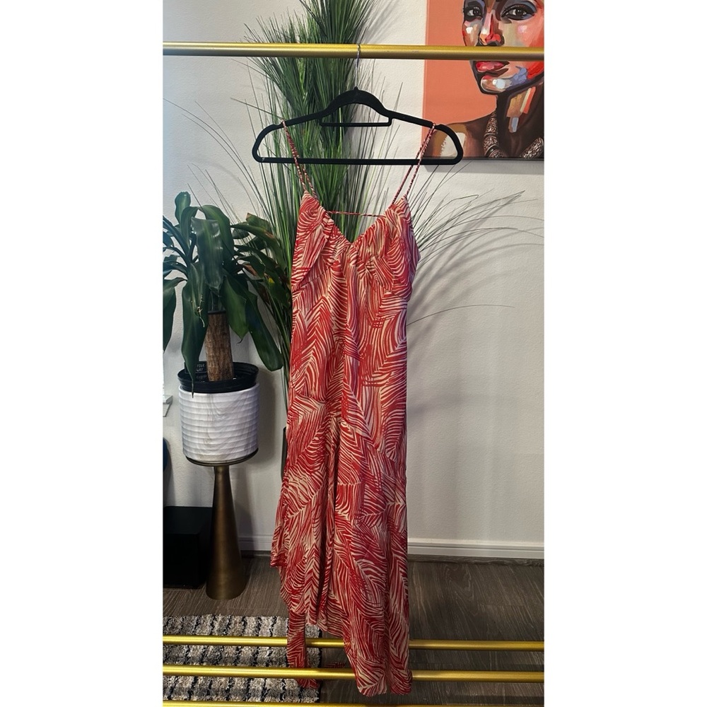 BCBGMaxAzria Silk Summer Dress - Size 8